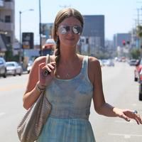 Nicky Hilton wearing a teal tie dye dress photos | Picture 63896